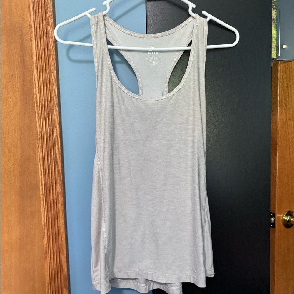 RBX Light Gray Racerback Tank Top